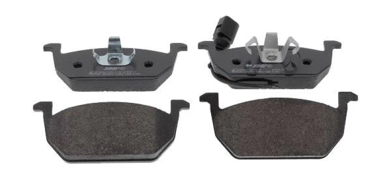 Image of JURID 573606J Brake pad set incl. wear warning contact Brake Pad Set,disc brake (402)