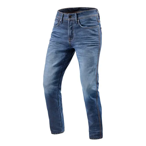 Image of REV'IT! Jeans Reed SF Mid Blue Used Motorcycle Jeans Size L36/W33