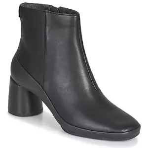 Image of Camper UP RIGHT womens Low Ankle Boots in Black