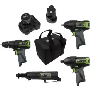 Image of CP108VCOMBO2 SV108 Series 4 x 10.8V Cordless Combo Kit - 2 Batteries - Sealey