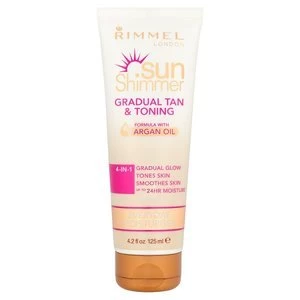 image of Rimmel Sunshimmer Gradual Tan and Toning