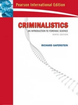 Image of Criminalistics by Richard Saferstein Book