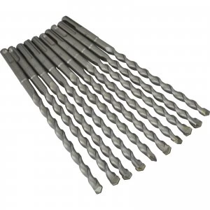 image of Faithfull SDS Plus Masonry Drill Bit Bulk Pack of 10 10mm 150mm