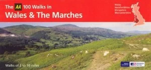 Image of The Aa 100 Walks in Wales and the Marches Book