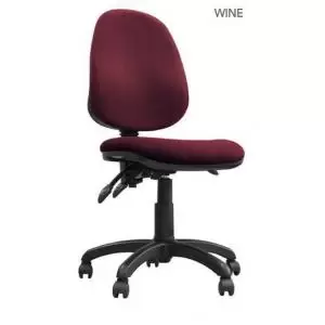 Image of Java 300 High Back Synchronised Operator Chair Red 49379ET