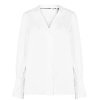 Image of Salsa Plain Blouse - White