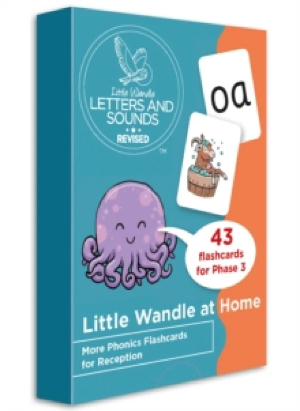 Image of Little Wandle at Home More Phonics Flashcards for Reception Cards