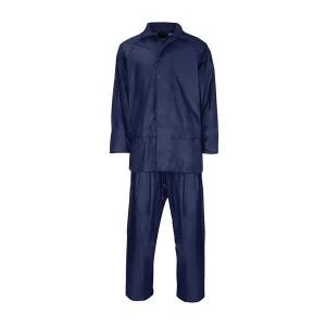 Image of SuperTouch XXXL Rainsuit PolyesterPVC with Elasticated Waisted