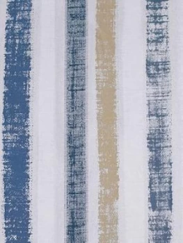 Image of Arthouse Painted Stripe Wallpaper ; Navy And Gold