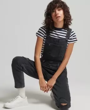 image of Superdry Slim Taper Dungarees