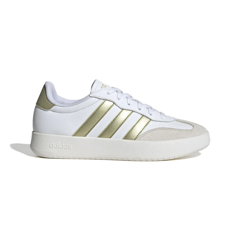 Image of Adidas SPORTSWEAR Barreda Trainers White/Gold-Coloured Women 36 (3.5);37.3 (4);38 (5);39.3 (5.5 to 6);40 (6.5);41.3 (7)