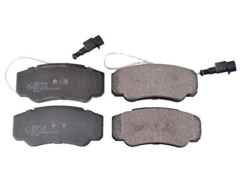Image of Blue PRINT ADN142134 Brake pad set Rear Axle, incl. wear warning contact Brake Pad Set,disc brake (402)