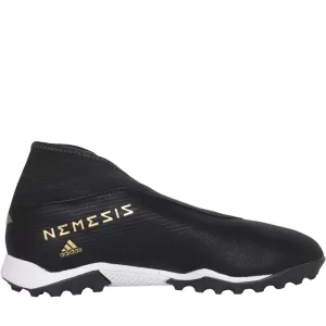 Image of adidas Nemeziz Laceless 19.3 Astro Turf Football Boot - Black, Size 12, Men
