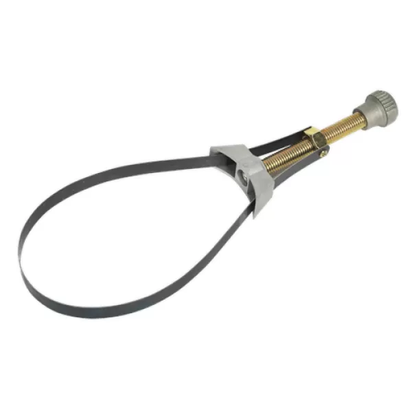 Image of Genuine SEALEY AK645 Oil Filter Wrench Band Type Ø105-155mm Capacity