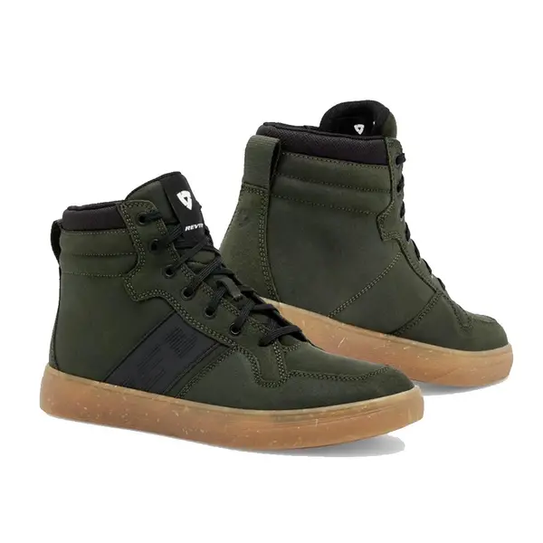 Image of REV'IT! Kick Shoes Dark Green Brown Size 42