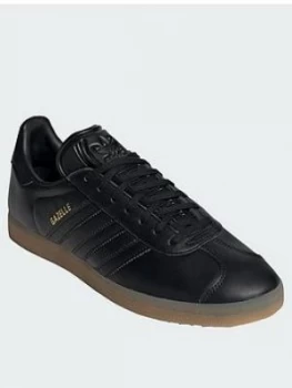 Image of adidas Originals Gazelle - Black/Gum, Size 10, Men