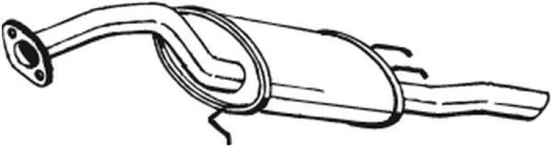 Image of Rear silencer BOSAL 228-897