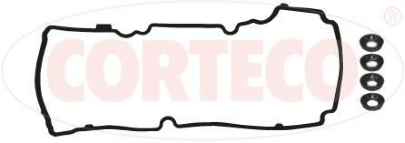 Image of Gasket Set, cylinder head cover CORTECO 49421066