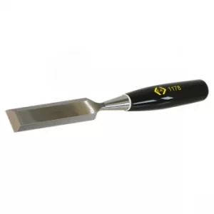 CK Tools T1178 100 Wood Chisel Bevel Edged 25mm