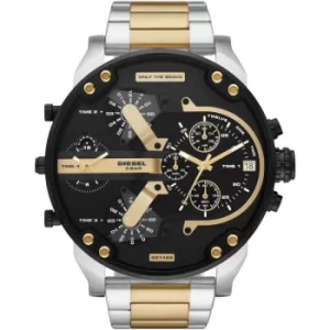 Diesel Mr. Daddy 2.0 Two-Hand Two-Tone Stainless Steel Watch