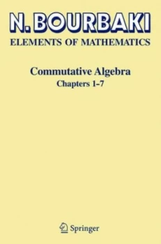 Image of Commutative algebra by Nicolas Bourbaki
