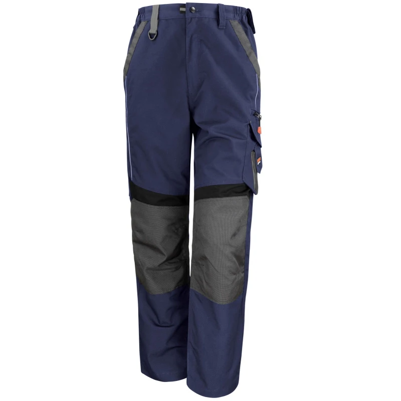 Image of Result Result Men Technical Work Trousers in Navy Size: 2X-large Navy XXL Male 5063470448470