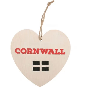 Image of Cornwall Hanging Heart Sign