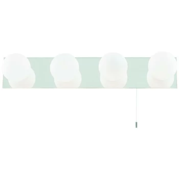 Image of Searchlight Global - LED 4 Light Bathroom Mirror Wall Light Chrome IP44