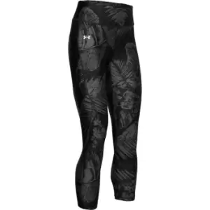 image of Under Armour Project Rock Ankle Tights Womens - Black