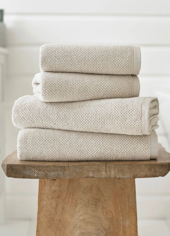 Image of Deyongs Romeo Hand Towel - Sand Stone WY1LG Unisex Bath Sheet,Bath Towel,Hand Towel