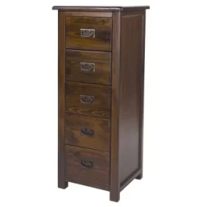 Image of Boston 5 drawer narrow chest