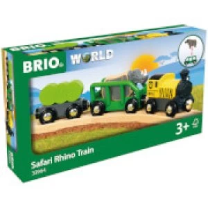 image of Brio Safari Rhino Train