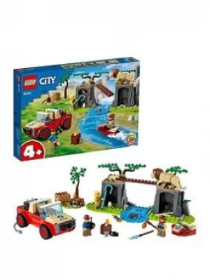 image of Lego City City Wildlife Rescue Off Roader Car Toy 60301