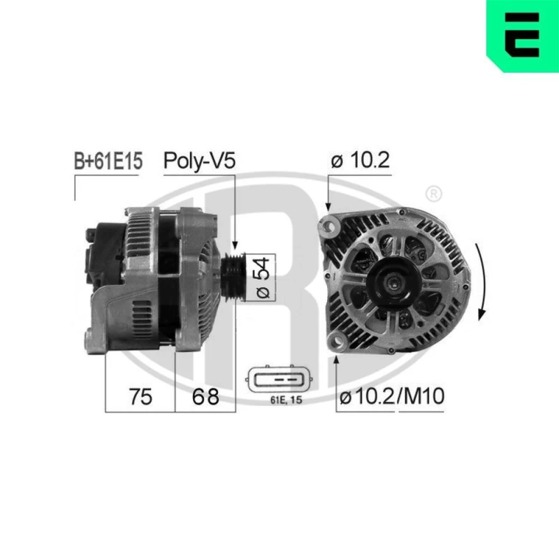 Image of ERA Alternator ERA 210669A