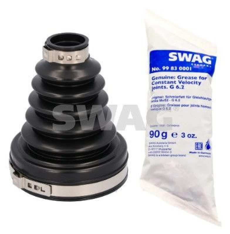 Image of CV boot kit, drive shaft SWAG 33 11 0563