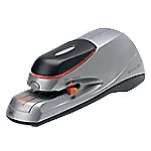 Image of Rexel Electric Stapler 20 No. 56 20 Sheets - Silver / Black