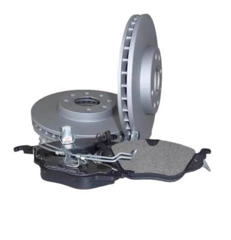 Image of ZIMMERMANN 640.4200.00 Brake disc and pads set Photo corresponds to scope of supply, Front Axle, Brake Disc Type: internally vented, with brake pads