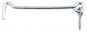 Image of Select Hardware Gate Hook and Eye Bright Zinc Plated 75mm 1 Pack