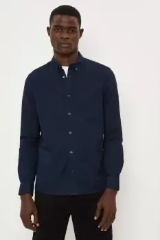 Image of Mens Long Sleeve Oxford Shirt