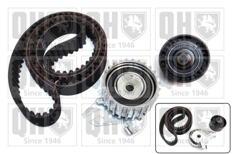Image of QUINTON HAZELL Timing belt kit QUINTON HAZELL QBK831