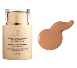 Image of Collistar Fondotinta Plus Primer Uniformante Pelle Perfetta 24h Spf15 06 Sun 35ml