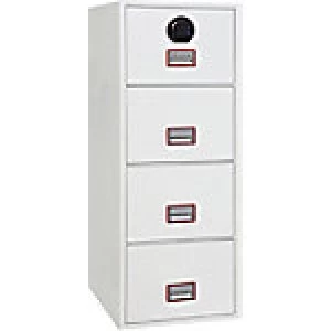 Image of Phoenix Fireproof Safe FIRE FILE 25 White 530 x 675 x 1,405 mm