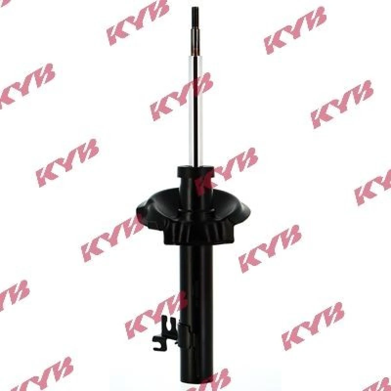 Image of KYB 334963 Shock absorber Front Axle Left, Gas Pressure, Twin-Tube, Suspension Strut, Top pin Shock Absorber (854)