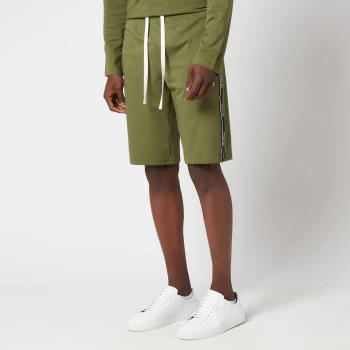Image of Polo Ralph Lauren Mens Liquid Cotton Taping Slim Shorts - Supply Olive - L