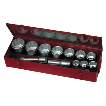 Image of Teng Tools - M1115MM 15 Piece 1" Drive 12 Point Metric Socket Set