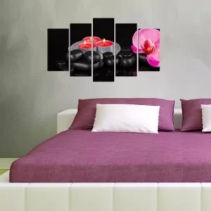 Image of 5MX-37 Multicolor Decorative MDF Painting (5 Pieces)