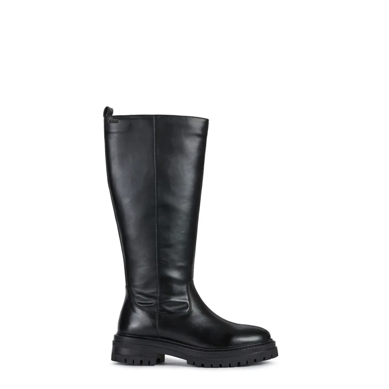 Image of Geox Womens leather boots Geox Iridea Noir Female 36
