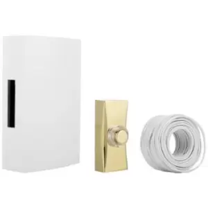 Image of Byron 10.016.01 Bell 85 dBa White