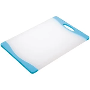 image of Colourworks Blue Reversible Chopping Board