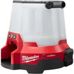 Image of Milwaukee M18 Compact Site Light Single Pack With 110v Output Body Only Polycarbonate